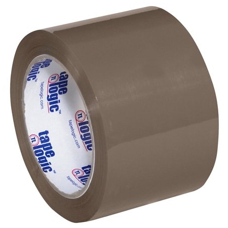Tape Logic 3'' x 110 yds. Tan Tape Logic #600 Economy Tape, 24PK T905600T